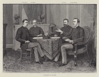 Eine Beratung in San Remo